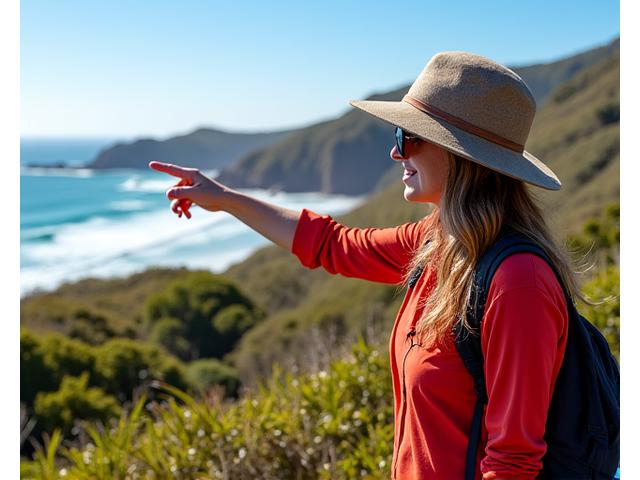 Scenic colour tour guide in Byron Bay