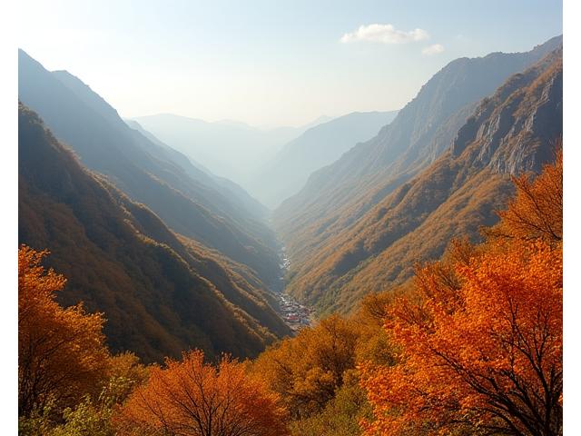 Seasonal colour landscape photography and interpretation